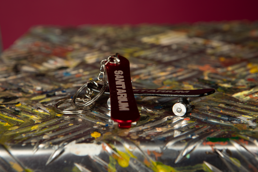 Skateboard Keyring